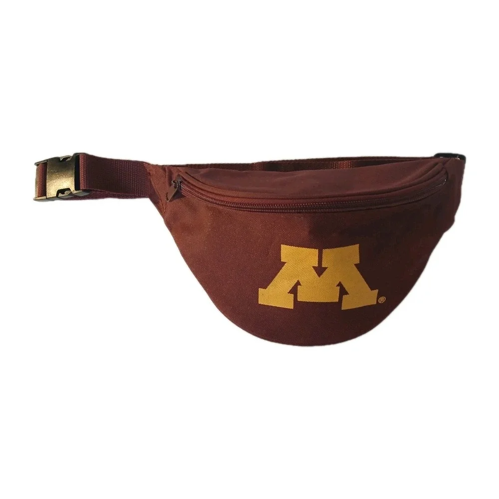 Minnesota Golden Gophers Fanny Pack‎ Maroon Gold Adjustable Waist Bag NCAA #1209